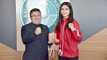 Avrupa Üçüncüsü BAÜN’lü Sporcudan Rektör Oğurlu’ya Ziyaret - haberi