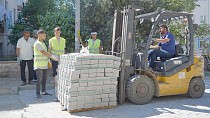 AYVALIK 150 EVLER MAHALLESİ’NDE 200 MİLYON LİRALIK YATIRIMIN İLK ETABI BAŞLADI - haberi