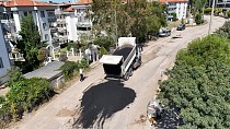AYVALIK’TA DOĞALGAZ SONRASI YOL ONARIMLARI SÜRÜYOR - haberi