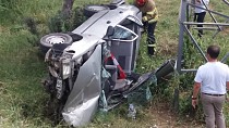 Erdek’te trafik kazası, 2 yaralı  - haberi
